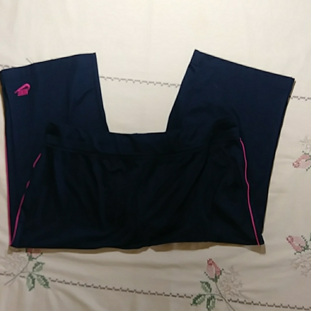 Nike Navy Capri's Sz L (12-14) - Picture 3 of 6